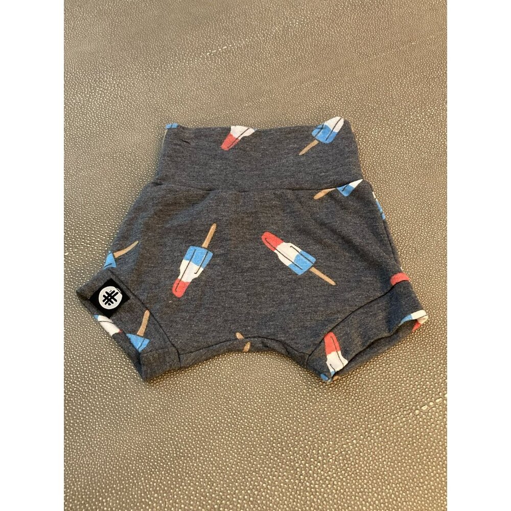 7 Pounds Love Popsicle Shorts, 6-12 Mos, VGUC